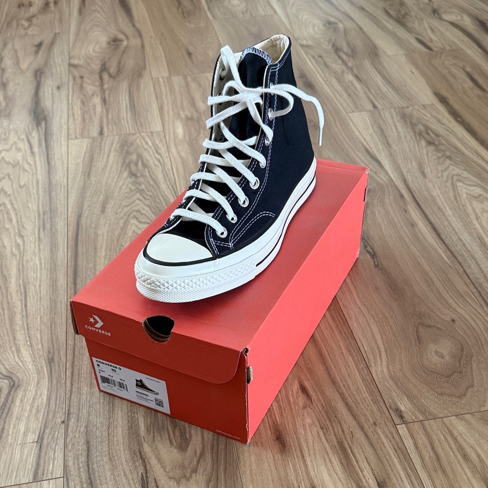 Converse All Star Chuck 70’s - black/cream white - US Men’s 8